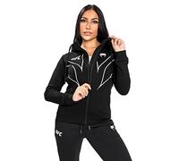 Venum UFC Fight Night 2.0 Replica-Felpa con Cappuccio da Donna con Zip Intera, Nero, M