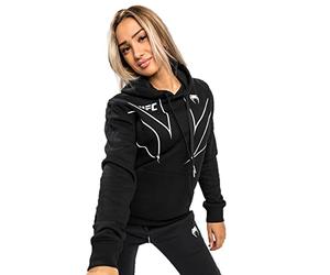 Venum UFC Fight Night 2.0 Replica Felpa con Cappuccio da Donna, Nero, XS
