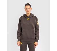 Venum UFC Fusion Fight Week - Felpa con Cappuccio da Donna, Marrone Terra Solida, Medium