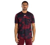 Venum UFC Zenith - Maglietta a Maniche Corte da Uomo, Colore: Blu Marino/Bordeaux/Argento Autentico Fight Week, M
