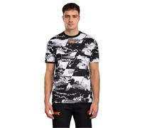 Venum UFC Zenith - Maglietta a Maniche Corte, da Uomo, Colore: Nero/Bianco/Arancione