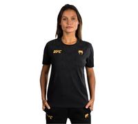 Venum UFC Zenith - Maglietta da Donna Replica, Nero/Oro, L