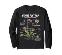 Venus Flytrap Plant Science Carnivorous Botany STEM Maglia a Manica