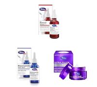 Venus, Pro Retinol Renew Concentrato, 30 ml + Niacinamide Dark Spot Concentrato Molecolare Anti-Macchie, Ideale per Viso e Mani, 30 ml + Ultra Filler Rigenerante Globale, 50 ml