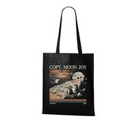 Venus Style Artemis 2 Moon Mission 2026 Vintage Space Exploration Astronaut Lunar Orbit Borsa Tote Nera