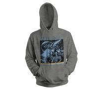 Venus Style Artemis II Lunar Mission 2026 Retro Vintage Space Exploration Astronaut Rocket Felpa con Cappuccio Unisex Grigia Size M