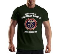 Venus Style Better Call Saul University of American Samoa Law School Saul Goodman Jimmy McGill Go Land Crabs Fan Maglietta Uomo Verde Militare Size L
