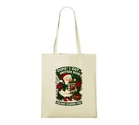 Venus Style Borsa Oca Natale Oops I Got Another Book - Holiday Reading Bookworm Festivo Borsa Tote Naturale