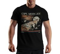 Venus Style Copy, Moon Joy Vintage Artemis 2 Moon Mission Retro Space Exploration Lunar Landing 2026 Astronaut Orbit Maglietta Uomo Nera Size S