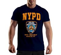 Venus Style Geschenk NYPD Brooklyn 99 T-Shirt da Uomo Blu Navy Size S