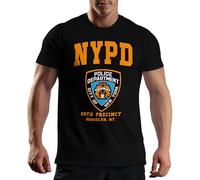 Venus Style Geschenk NYPD Brooklyn 99 T-Shirt Maglietta per Uomo Nera Size S
