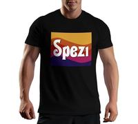 Venus Style Spezi Retro Wave Fan Artwork Vibrant Colors Cool Design Nostalgic Vibes Unique Gift Idea Maglietta Uomo Nera Size L