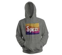 Venus Style Spezi Retro Wave Fan Artwork Vibrant Colors Cool Design Nostalgic Vibes Unique Gift Idea Felpa con Cappuccio Unisex Grigia Size XXL