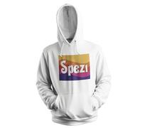 Venus Style Spezi Retro Wave Fan Artwork Vibrant Colors Cool Design Nostalgic Vibes Unique Gift Idea Felpa con Cappuccio Unisex Bianca Size XXL