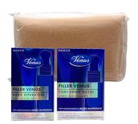 Venus Trattamento Viso Rigenerante e Riparatore : Filler Siero Riparatore viso collo decollete 30 ml - Filler Contorno Occhi Siero Rigenerante 15 ml - Pochette Melissa (colori assortiti)