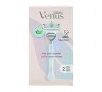 Venus - Venus Rasoio Donna Per Peli E Pelle Della Zona Intima 1 Manico + 2 Lamette