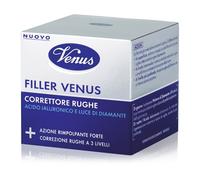 Crema Viso Correttore Anti Rughe Con Acido Ialuronico Luce Diamante Venus 50ml