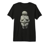 Venus von Willendorf Arte Preistorica Corpo Positivo Maglietta Premium