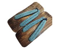 VENYAA Pantofole tradizionali giapponesi da uomo Geta zoccoli in legno, infradito estive da uomo sandali in legno, pantofole con tacco piatto (taglia: EU 41, colore: maschio + B)