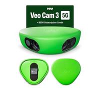 Veo Cam 3 5G - Fotocamera sportiva 4K con tracciamento automatico AI, design portatile, lunga durata della batteria e archiviazione cloud - Include un credito di abbonamento di $300 - Perfetto per