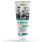 VeoFit - Gel Conduttore Elettrostimolazione Eucalipto 1x250mL per Elettrostimolatore EMS, TENS, Elettrodi - Migliora l'Aderenza - Made in France