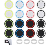 VEOIRXU Tappi Pulsanti in Silicone Copertura di Protezione, Grip Joystick Cap Analogico, Gommini Joystick Game Controller (16 Pezzi)