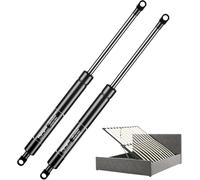 Vepagoo 2X Molla A Gas 600MM 200N/20KG, Ammortizzatore A Gas Per Cassette Da Letto, Porte, Portelli Da Pavimento, Finestre A Capannone E Altri Carichi Pesanti, Occhiello 8mm (Connettore M6)