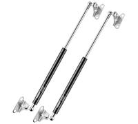 Vepagoo Molla a gas 760 mm, 445 N/45 kg, universale, regolabile, tipo L, ammortizzatore a gas idraulico, per cassetta degli attrezzi, camper, porte dell'armadio e altre applicazioni individuali, 2