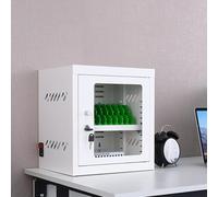 Vepnby Armadietto per cellulare, mobiletto autoportante, può essere caricato centralmente con ricarica USB per studenti e dipendenti (36 x 33 x 27 cm)
