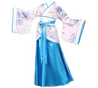 vepoty Abito Hanfu per Bambini Abito Ballo Cinese Abito a Maniche Lunghe Abito Tradizionale Tang per Costume Ballo del Coro