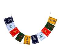 vepoty Bandiere da Appendere Buddista 1pc Bandiere di Preghiera tibetane Tradizionali Stamina Mini striscioni Decorativi per Forniture di Preghiera e Meditazione