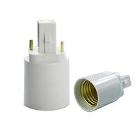 vepoty Convertitore G24 a E27 E26 E14 Base Lampada, Adattatore Del Supporto Led Per Presa Lampadina in Lampadina