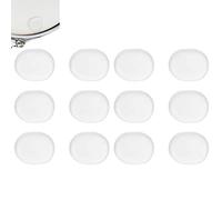 vepoty Cuscinetti per smorzatori per Tamburo in Silicone 2 Fogli Silenziatore per rullante Jazz Autoadesivo Silenziatore per silenziatore Morbido per smorzamento del Suono