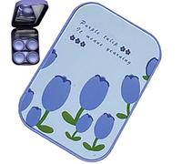 vepoty Custodia per lenti a contatto portatile Porta lenti a contatto da viaggio Contenitore per lenti a contatto con pinzette Bottiglia di soluzione che indossa il bastoncino