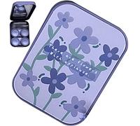 vepoty Custodia per lenti a contatto portatile Porta lenti a contatto da viaggio Contenitore per lenti a contatto con pinzette Bottiglia di soluzione che indossa il bastoncino