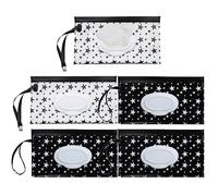 vepoty Sacchetto per salviettine umidificate Contenitore per salviette umidificate riutilizzabili Sacchetto per salviette riutilizzabili Sacchetto per salviettine umidificate da Viaggio