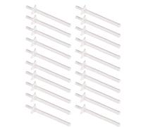 vepoty Sticchi Di Depilazione Del 20pcs Bastoncini Di Cera Applicatori in Plastica Bastoncini Per Cera Per Pulizia Nasale