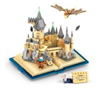 VEPOWER Giocattolo magico castello, 749 mattoncini da costruzione, design a libro, modello da collezione e esposizione, regalo creativo per bambini dai 6 anni e adulti