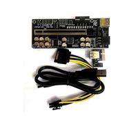 VER018 PRO Scheda riser PCI-E Cavo USB 3.0 018 PLUS PCI Express (nero)