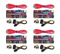 VER018 PRO Scheda riser PCI-E Cavo USB 3.0 018 PLUS PCI Express (rosso)