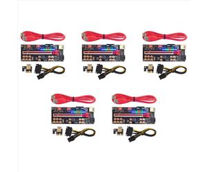 VER018 PRO Scheda riser PCI-E Cavo USB 3.0 018 PLUS PCI Express (rosso)