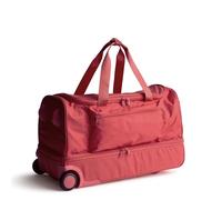 Vera Bradley Adair - Valigetta da donna in poliestere Ripstop, cayenne, taglia unica, Ripstop Adair - Borsa arrotolabile