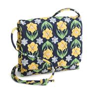 Vera Bradley Baird Hipster - Borsa a tracolla da donna, in cotone di alta qualità, con narcisi, Narcisi
