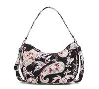 Vera Bradley Borsa a tracolla da donna in cotone Frannie Crescent, Paisley botanico, Taglia unica