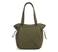Vera Bradley Borsa a tracolla Glenna in cotone, Arrampicata Ivy Green - Cotone Riciclato, Taglia unica