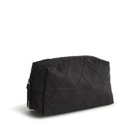Vera Bradley Borsa cosmetica media da donna in twill di poliestere, Notte senza luna, Taglia unica, Poliestere Twill Medio Cosmetico
