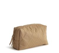Vera Bradley Borsa cosmetica media da donna in twill di poliestere, Occhio di tigre, Taglia unica