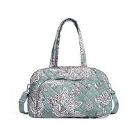 Vera Bradley Borsa da viaggio da donna Performance Twill Weekender, Tiger Lily Blue Remo, Taglia unica, Performance Twill Weekender Borsa da viaggio