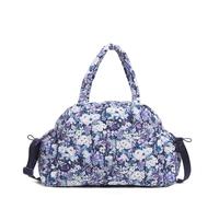 Vera Bradley Borsa da viaggio leggera da donna, motivo giardino d'artista, viola, taglia unica, Giardino dell'artista Viola, Taglia unica, Borsa da viaggio leggera