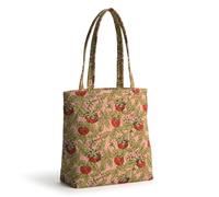 Vera Bradley Borsa in cotone premium, Viti Di Pomodoro, Taglia unica